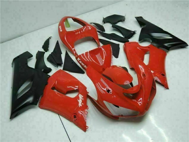 Rouge Carénages ZX6R 05-06 Rouge Carénages ZX6R 05-06