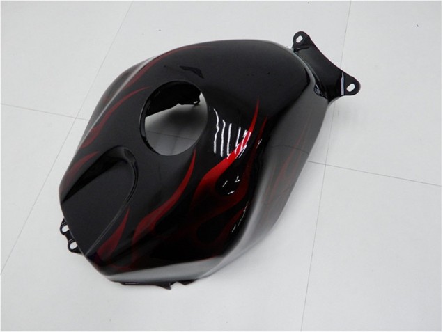 Rouge Flamme Noir Carénage CBR 600 RR 05-06 Rouge Flamme Noir Carénage CBR 600 RR 05-06