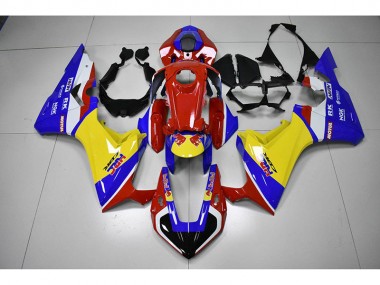 Rouge Jaune Bleu HRC Red Bull Carénage CBR 1000 RR 17-23