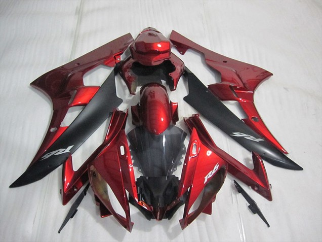 Rouge Kit Carénages Complet R6 06-07 Rouge Kit Carénages Complet R6 06-07