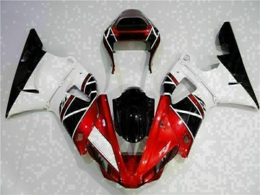 Rouge Kit Carénages & Plastique R1 00-01