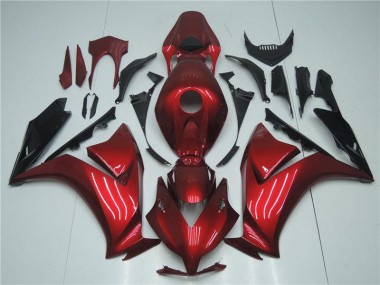 Rouge Noir Carénage CBR 1000 RR 12-16