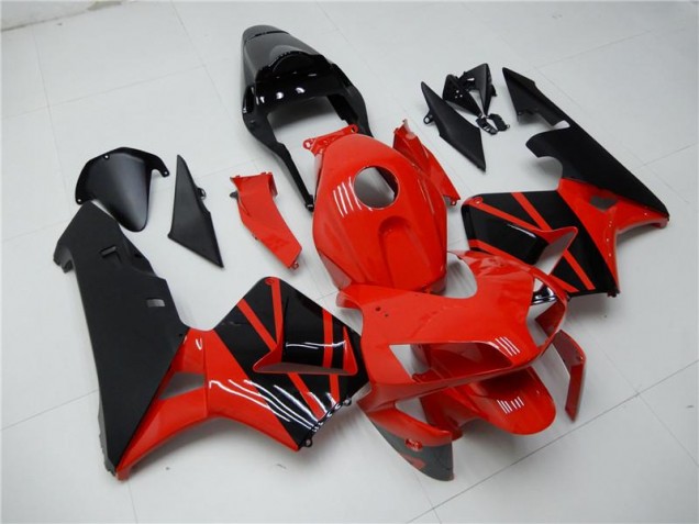 Rouge Noir Carénage CBR 600 RR 03-04 Rouge Noir Carénage CBR 600 RR 03-04
