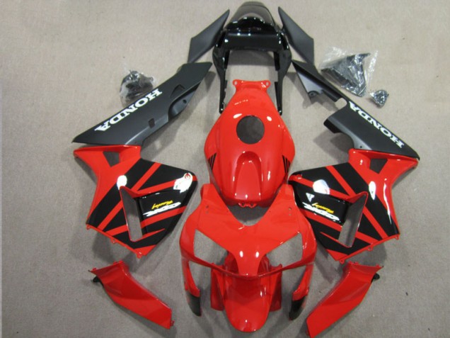 Rouge Noir Carénages CBR 600 RR 03-04 Rouge Noir Carénages CBR 600 RR 03-04