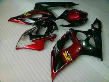 Rouge Noir Carénages GSXR 1000 K5 05-06