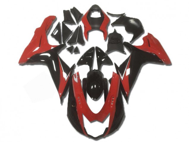 Rouge Noir Carénages GSXR 600 / 750 K11 11-24 Rouge Noir Carénages GSXR 600 / 750 K11 11-24