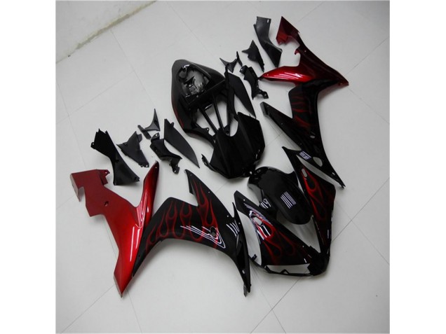Rouge Noir Carénages R1 04-06 Rouge Noir Carénages R1 04-06