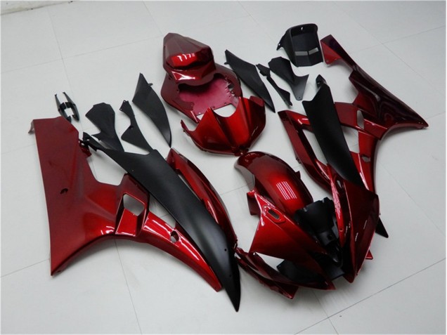 Rouge Noir Carénages R6 06-07 Rouge Noir Carénages R6 06-07