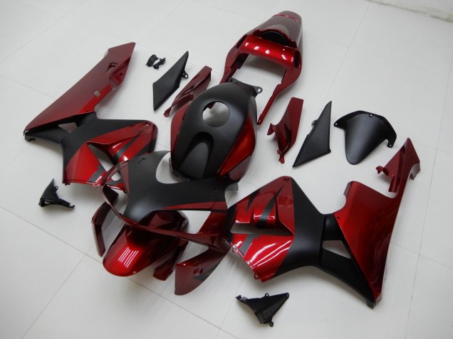 Rouge Noir Carrosserie CBR 600 RR 03-04 Rouge Noir Carrosserie CBR 600 RR 03-04