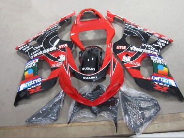Rouge Noir Denso Carénage GSXR 1000 K1 00-02