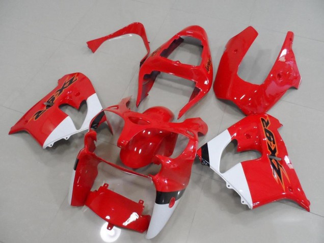 Rouge et Blanc Carénage ZX9R 00-01 Rouge et Blanc Carénage ZX9R 00-01