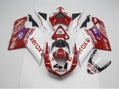 Style OEM Xerox avec 41 Carénage Ducati 848 1098 1198 07-14