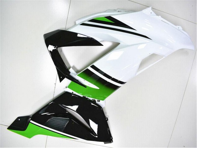 Vert Blanc Noir Carénage ZX6R 13-18 Vert Blanc Noir Carénage ZX6R 13-18