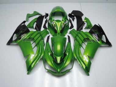 Vert Flamme Carénage ZX14R ZZR 1400 12-21