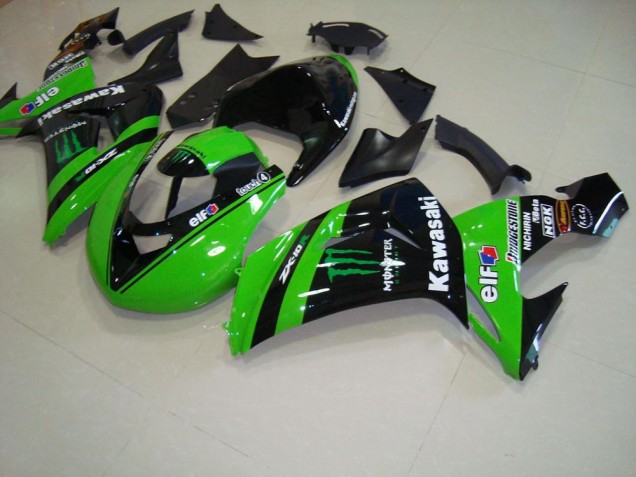 Vert Monster Courses Carénage ZX10R 06-07 Vert Monster Courses Carénage ZX10R 06-07