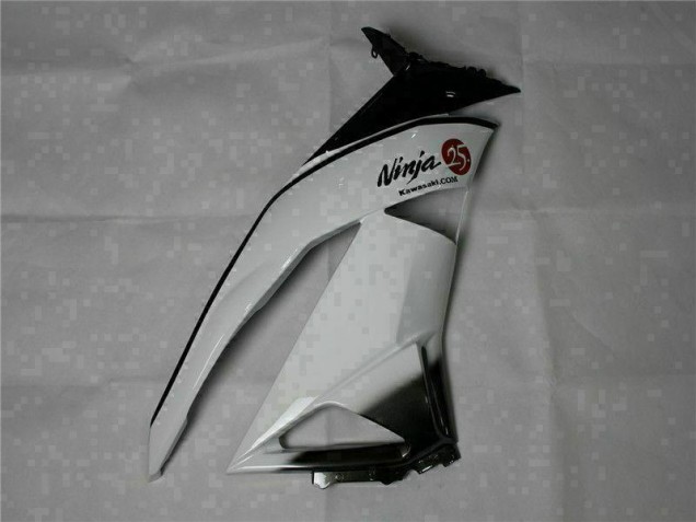 Vert Noir Blanc 25 Carénage ZX6R 09-12 Vert Noir Blanc 25 Carénage ZX6R 09-12