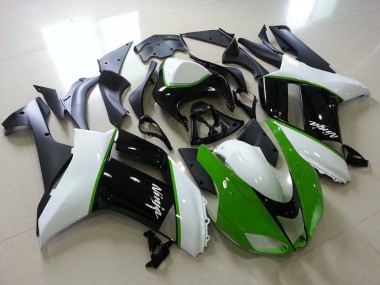 Vert Noir Blanc Carénage ZX6R 07-08