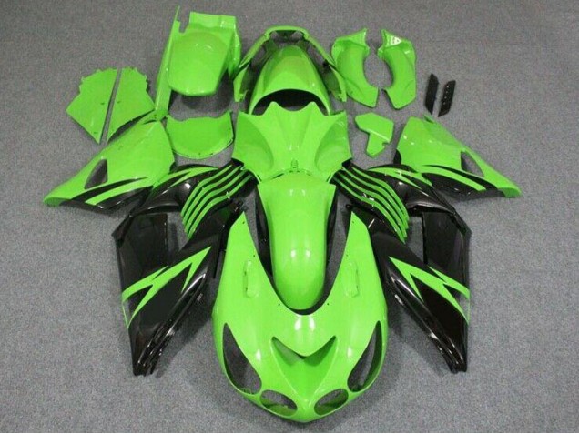 Vert Noir Carénage ZX14R ZZR 1400 06-11 Vert Noir Carénage ZX14R ZZR 1400 06-11