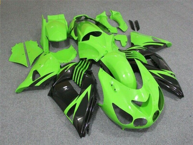 Vert Noir Carénage ZX14R ZZR 1400 06-11 Vert Noir Carénage ZX14R ZZR 1400 06-11