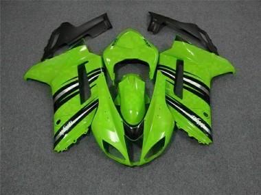 Vert Noir Carénage ZX6R 07-08