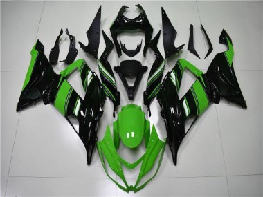 Vert Noir Carénage ZX6R 13-18