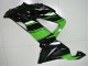 Vert Noir Carénage ZX6R 13-18 Vert Noir Carénage ZX6R 13-18