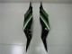 Vert Noir Carénage ZX6R 13-18 Vert Noir Carénage ZX6R 13-18