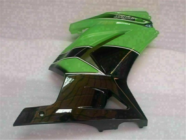 Vert Noir Kit Carénages Complet EX250 08-12 Vert Noir Kit Carénages Complet EX250 08-12