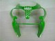 Vert Noir Kit Carénages & Plastique ZX6R 00-02 Vert Noir Kit Carénages & Plastique ZX6R 00-02