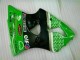 Vert Noir Kit Carénages & Plastique ZX6R 00-02 Vert Noir Kit Carénages & Plastique ZX6R 00-02
