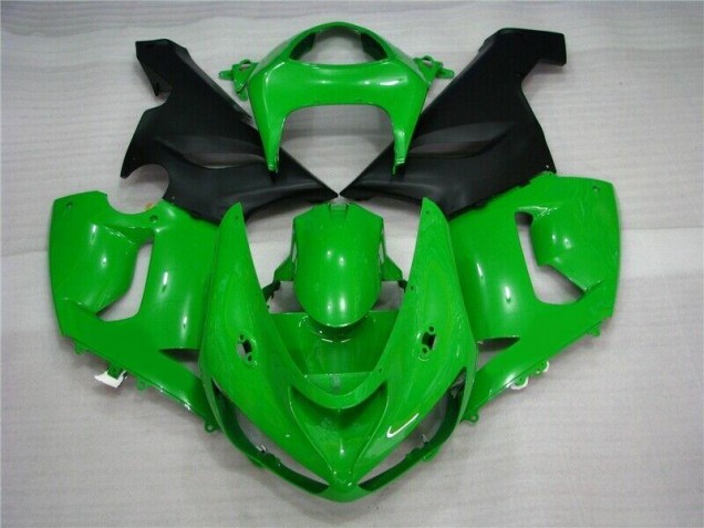 Vert Noir Mat Carénage ZX6R 05-06 Vert Noir Mat Carénage ZX6R 05-06