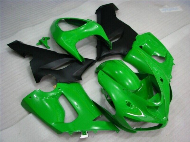 Vert Noir Mat Carénage ZX6R 05-06 Vert Noir Mat Carénage ZX6R 05-06