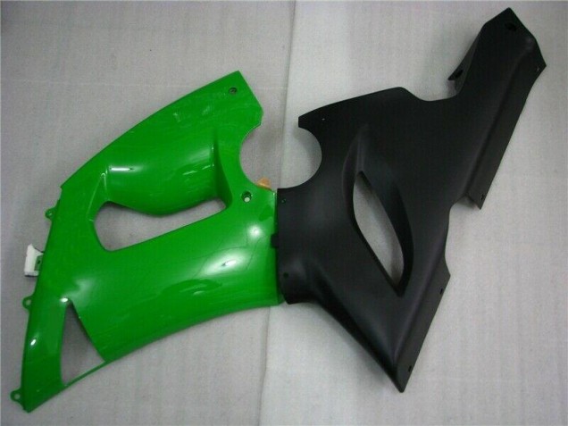 Vert Noir Mat Carénage ZX6R 05-06 Vert Noir Mat Carénage ZX6R 05-06