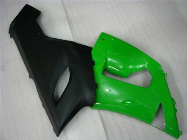 Vert Noir Mat Carénage ZX6R 05-06 Vert Noir Mat Carénage ZX6R 05-06