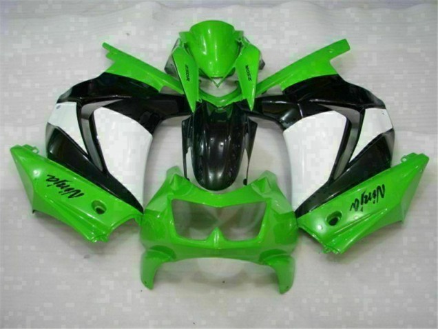 Vert Noir Ninja Kit Carénages EX250 08-12 Vert Noir Ninja Kit Carénages EX250 08-12