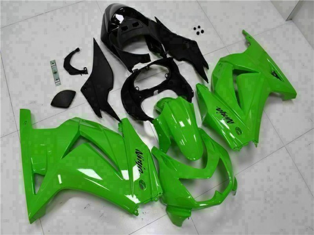 Vert Noir Ninja Kit Carénages & Plastique EX250 08-12 Vert Noir Ninja Kit Carénages & Plastique EX250 08-12