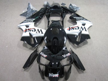 West Blanc Noir Carénage CBR 600 RR 03-04